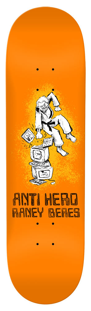 Anti Hero Beres I Hate Computers Skateboard Deck 8.40