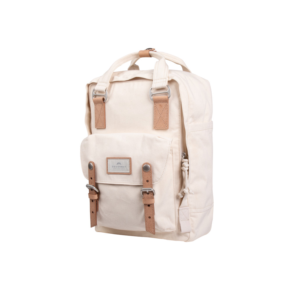 Doughnut Macaroon Organic Cotton Series Rucksack - beige