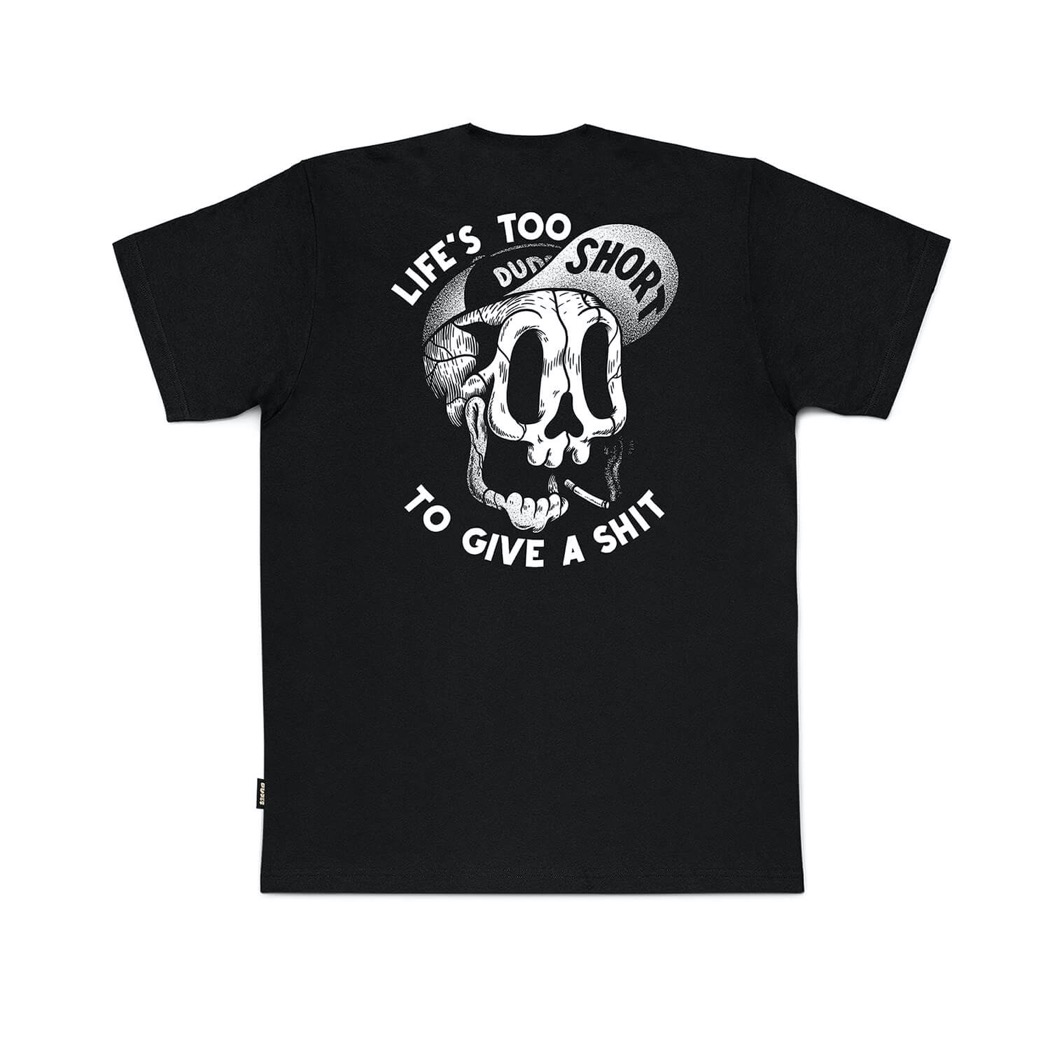 The Dudes Too Short Smokes T-Shirt - black XXXL