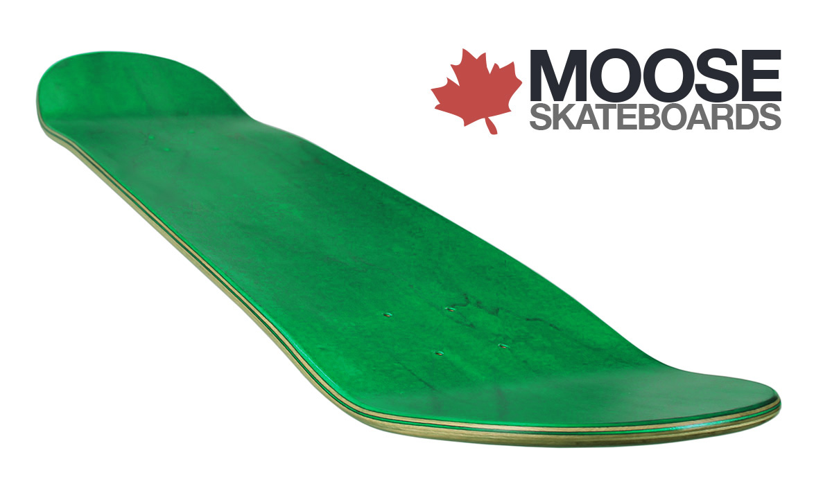 Moose Blank Skateboard Deck Hi 8.75