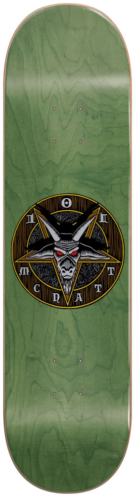 Heritage Skateboard Deck 101 McNatt Star Of Satan H.T. 8,5