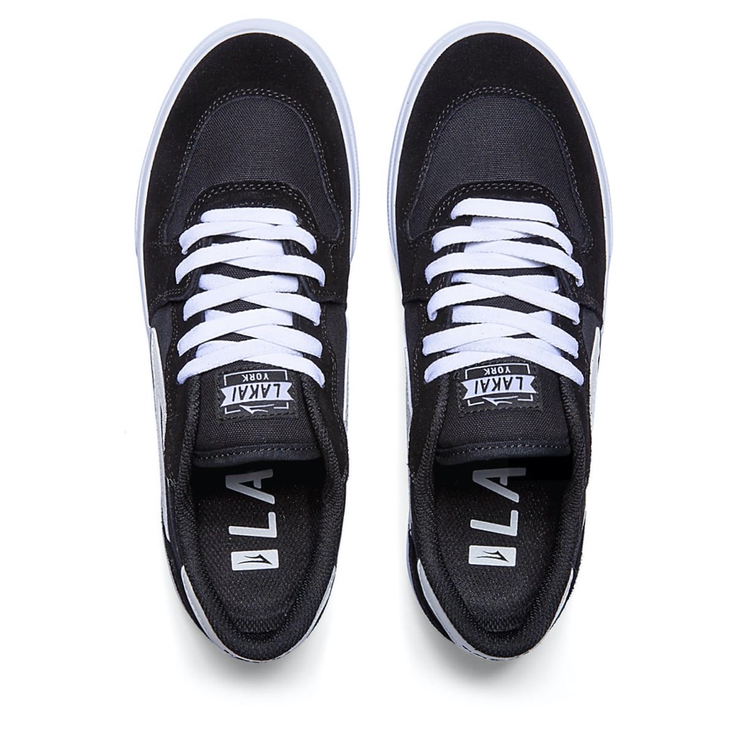 Lakai York Schuhe - black white US 14