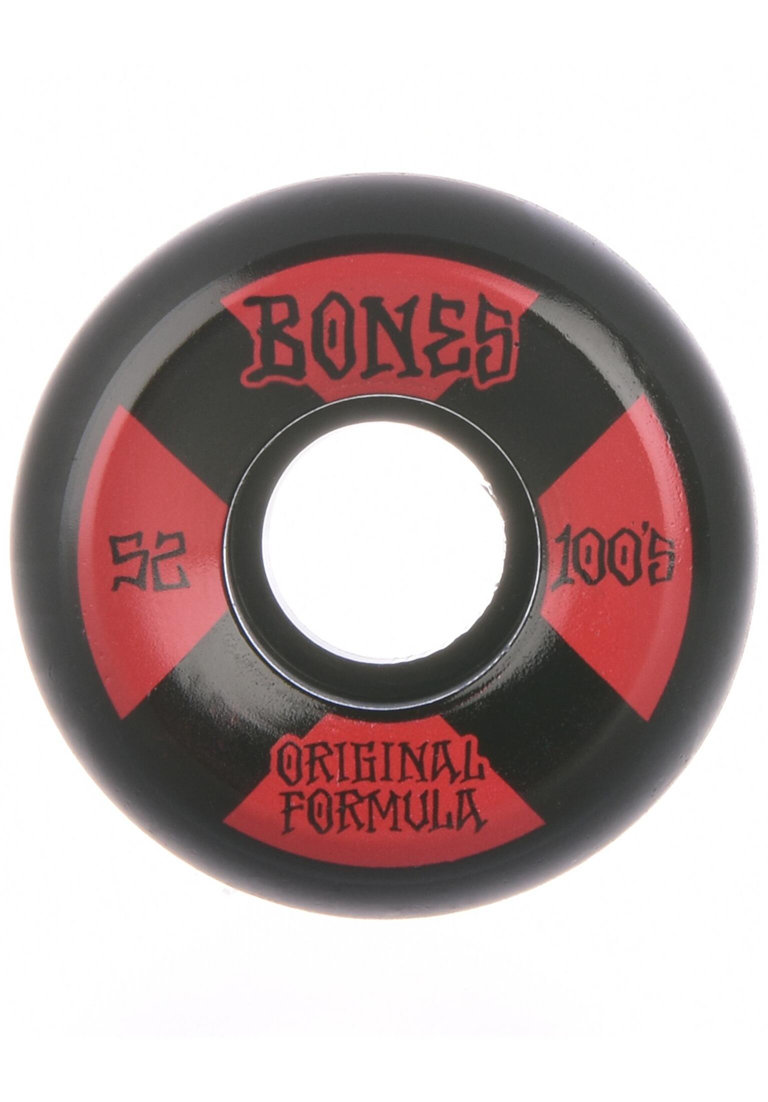 Bones Wheels Skateboard Rollen 100s OG#4 Sidecut 81B V5 52mm