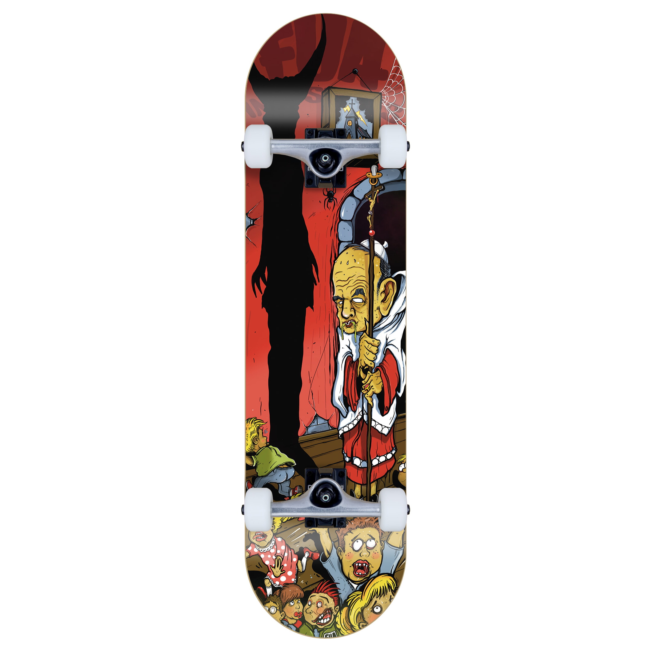 FUA complete Skateboard Pope it 8.37