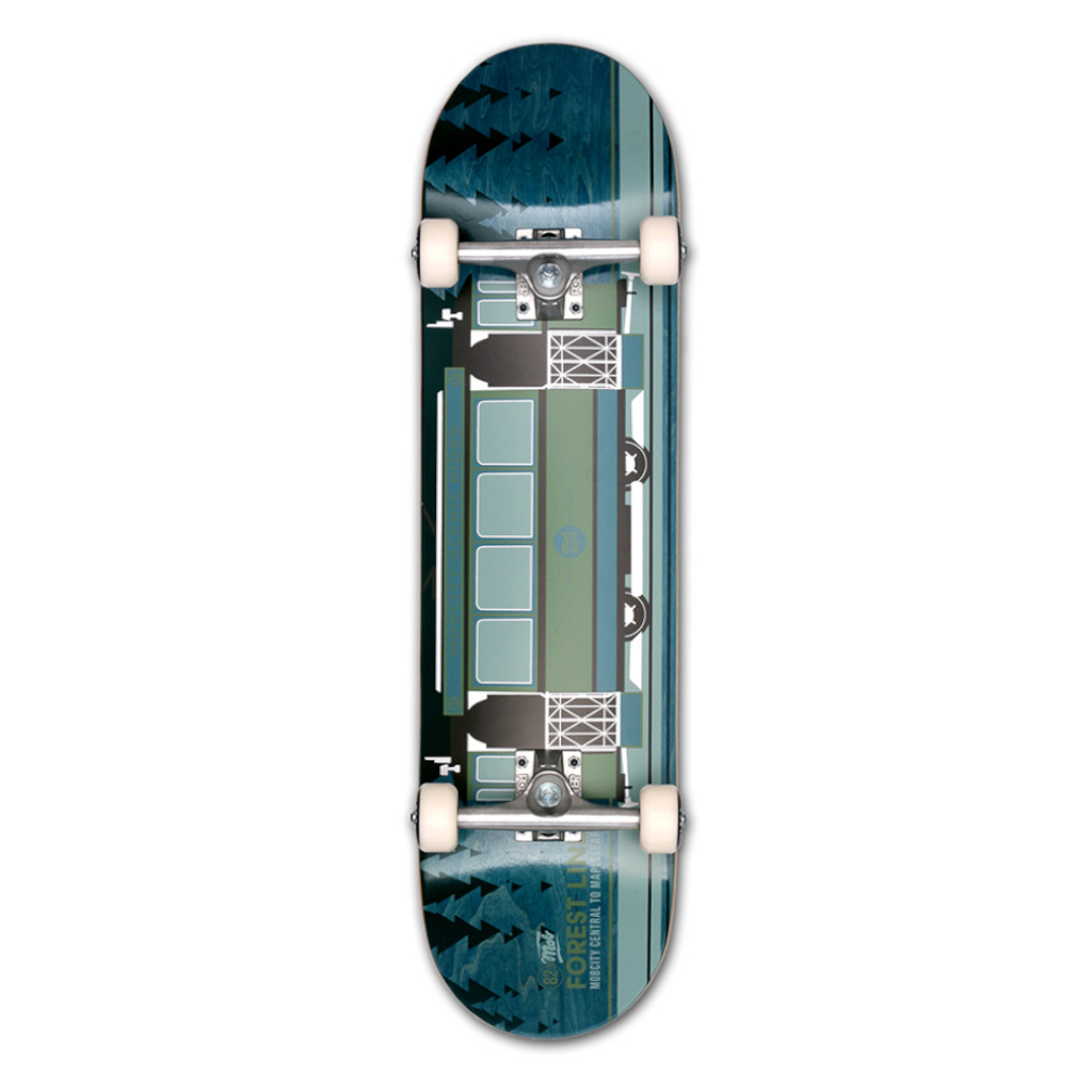 MOB Skateboards Forest Komplettboard 8.25