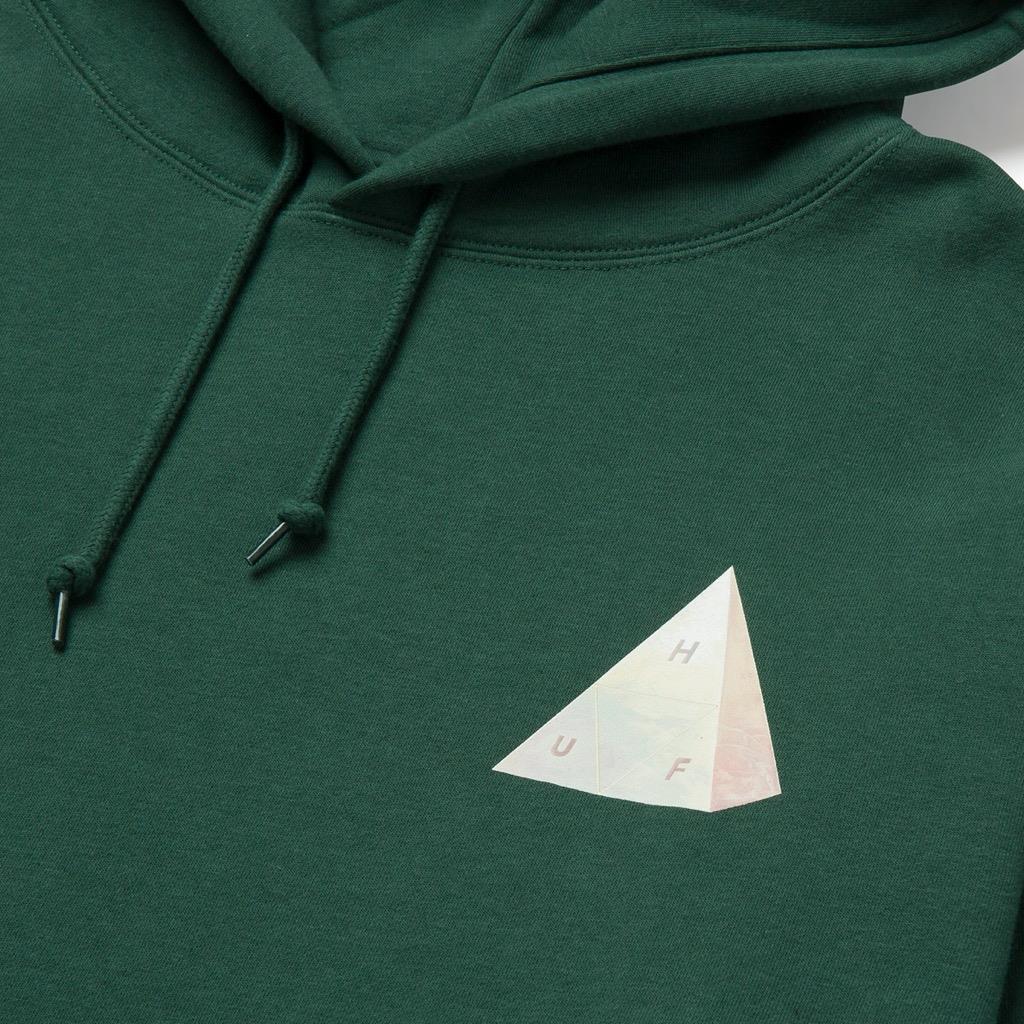 HUF Discover Nature Hoodie - forest green