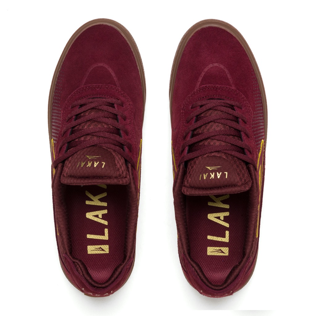 Lakai Essex Schuhe - burgundy suede US 8