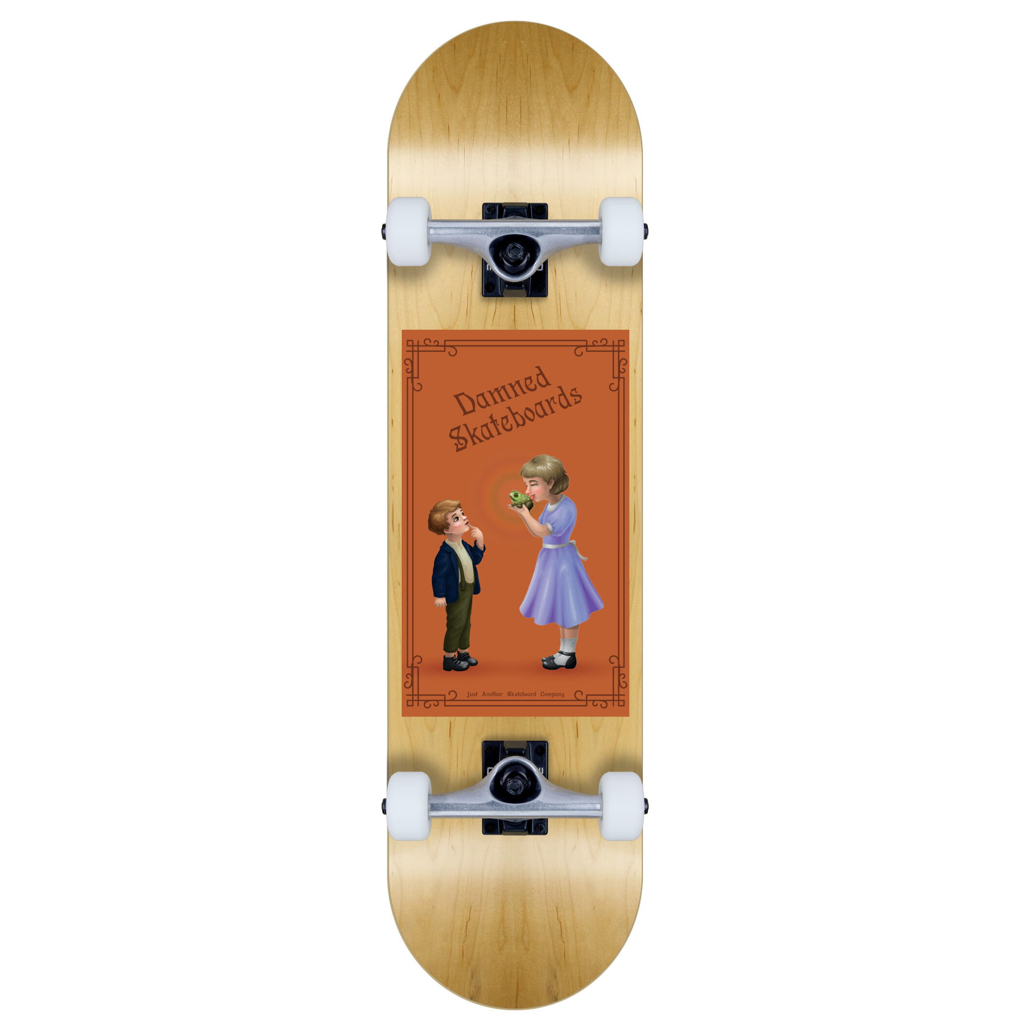 Damned Komplett Skateboard Toad Licker 8.50