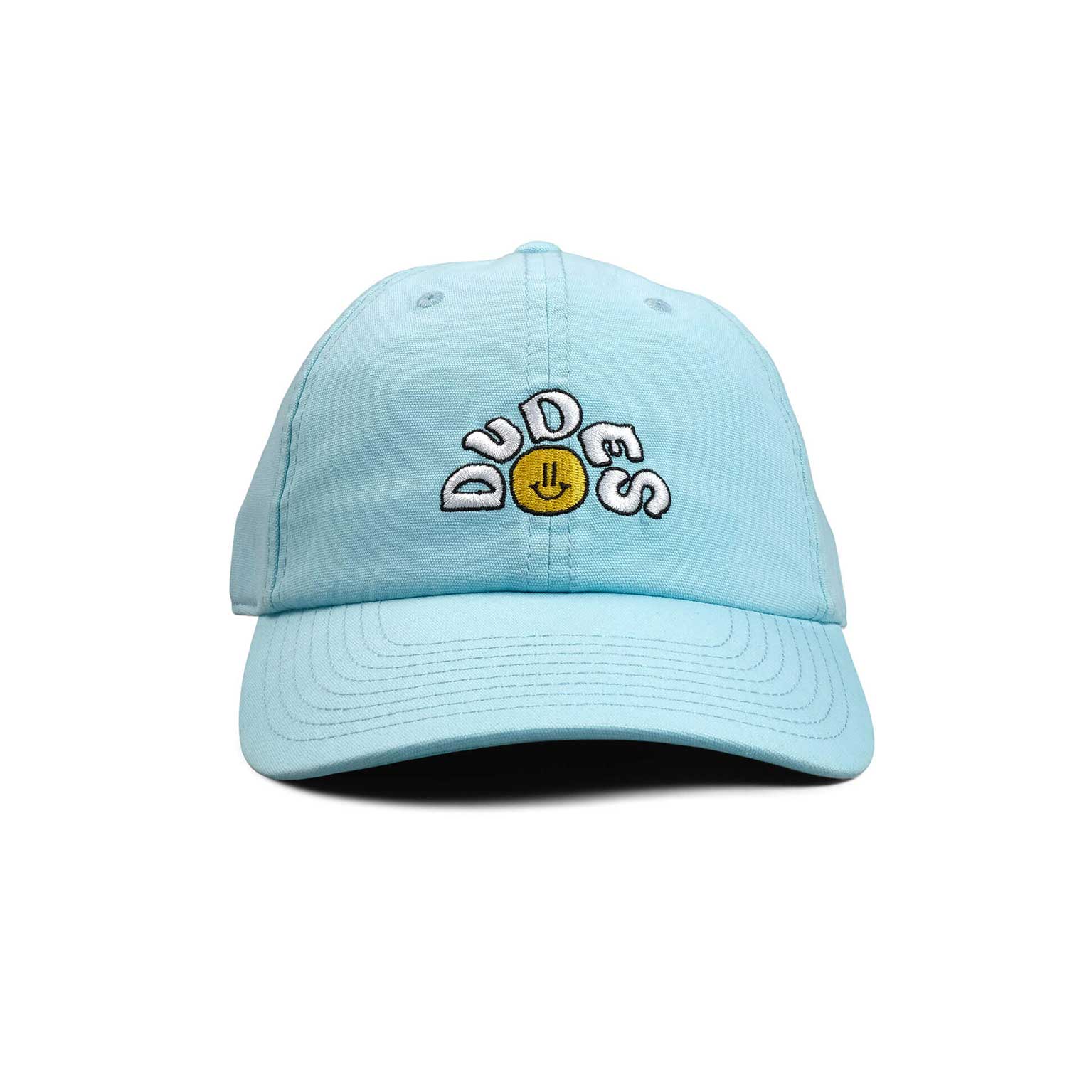 The Dudes Happy Dudes Dad Cap - light blue