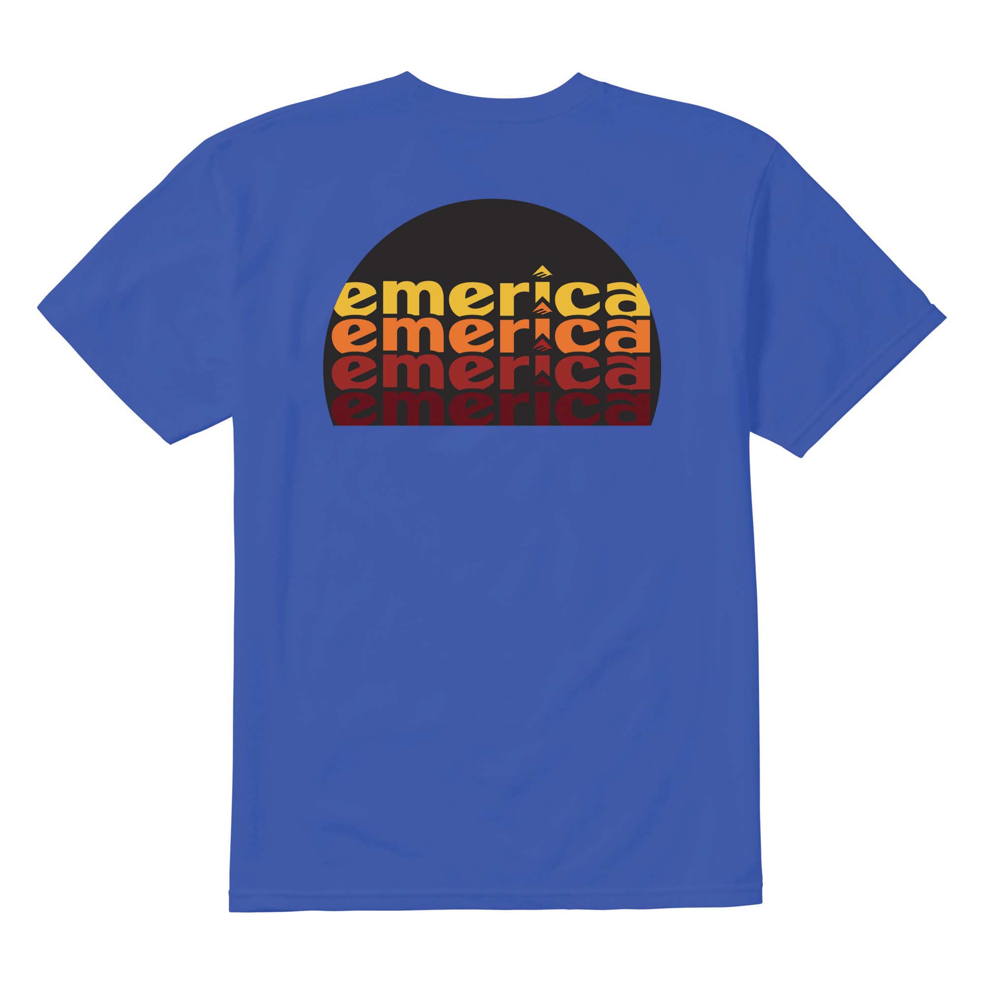 EMERICA T-Shirt HIGH NOON POCKET, royal M