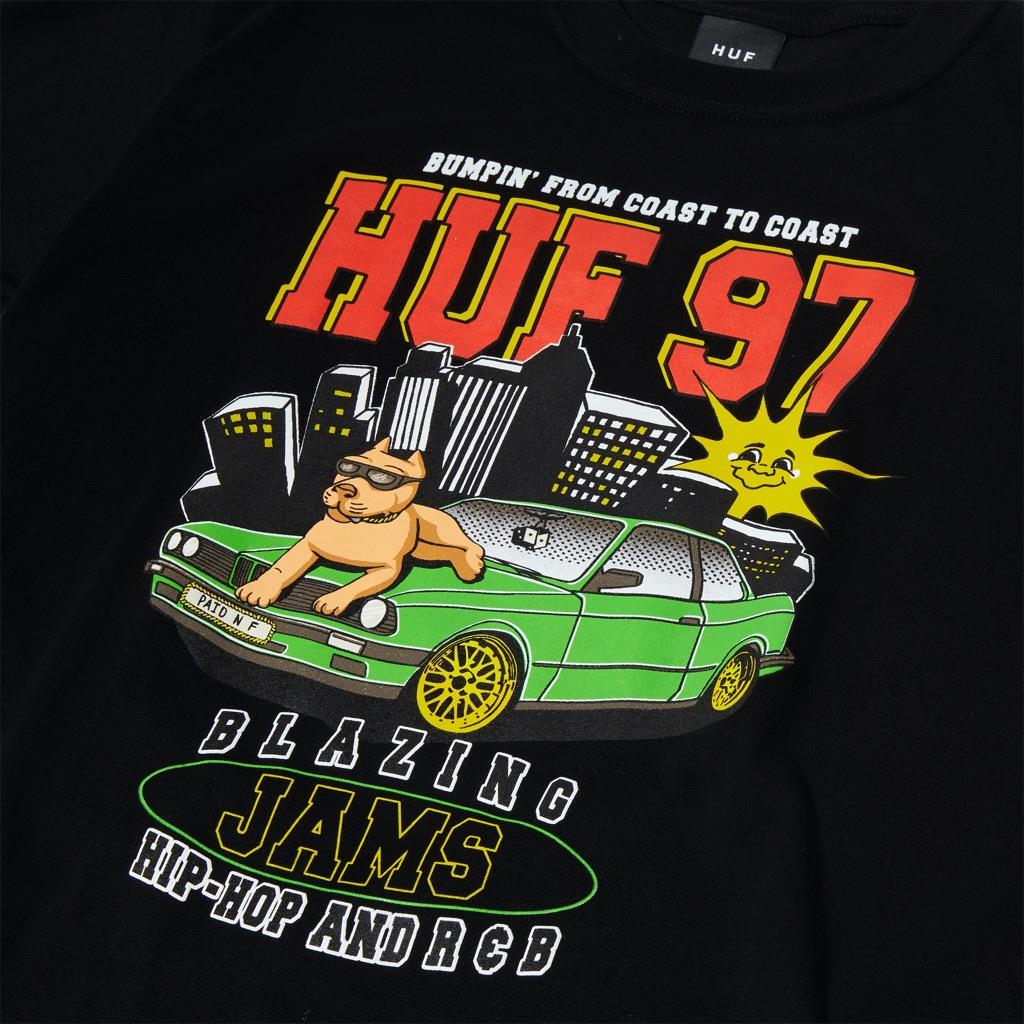 HUF Blazing Jams T-Shirt - black XL