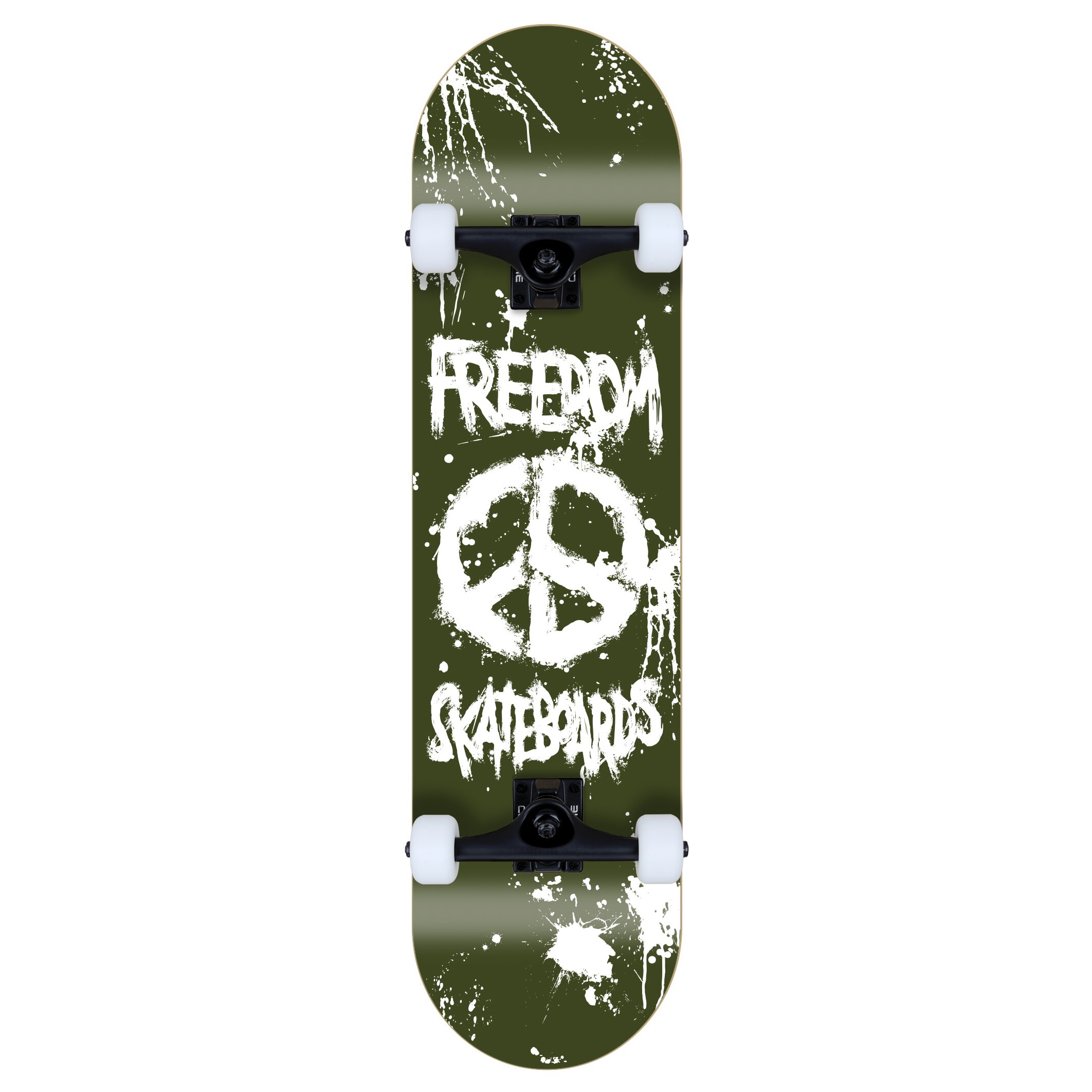 Skateboard complet Freedom Peace Paint Olive-Army