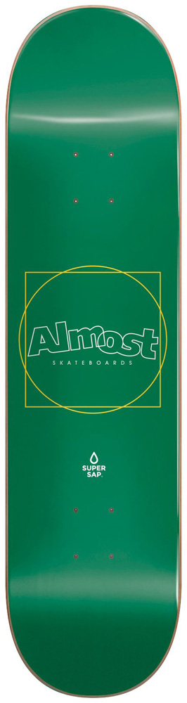 Almost Skateboard Deck Team Greener 8,25 SAP Green