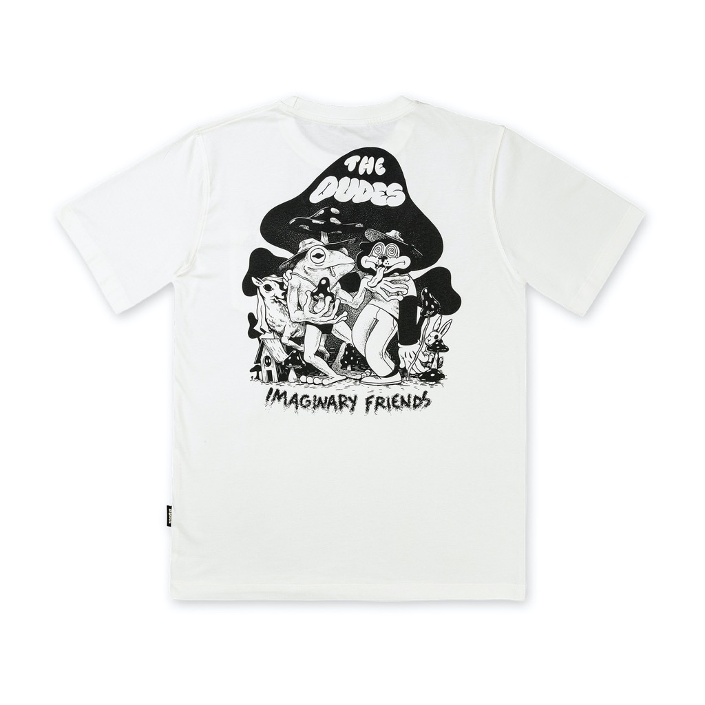 The Dudes Imaginary Friends T-Shirt - off-white XXXL