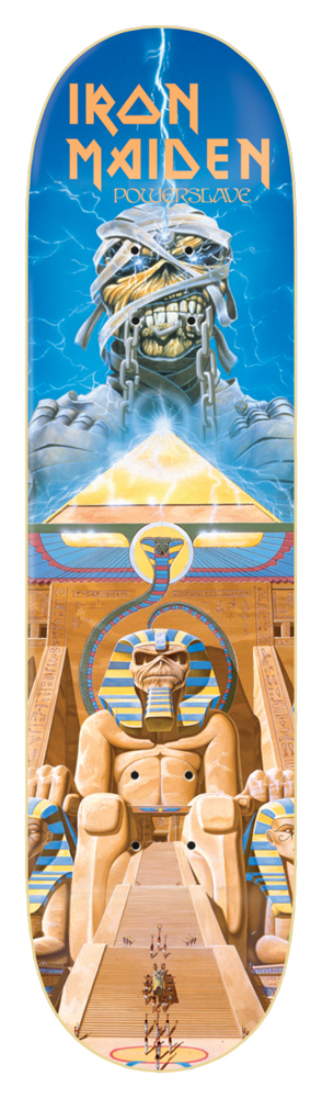 Zero Skateboard Deck x Iron Maiden Powerslave R7 8,5