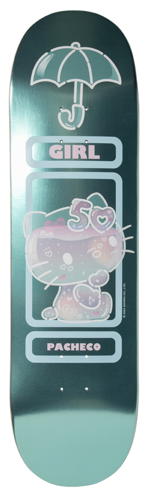 Girl Skateboard Deck Pacheco Hello Kitty 50th 8,375