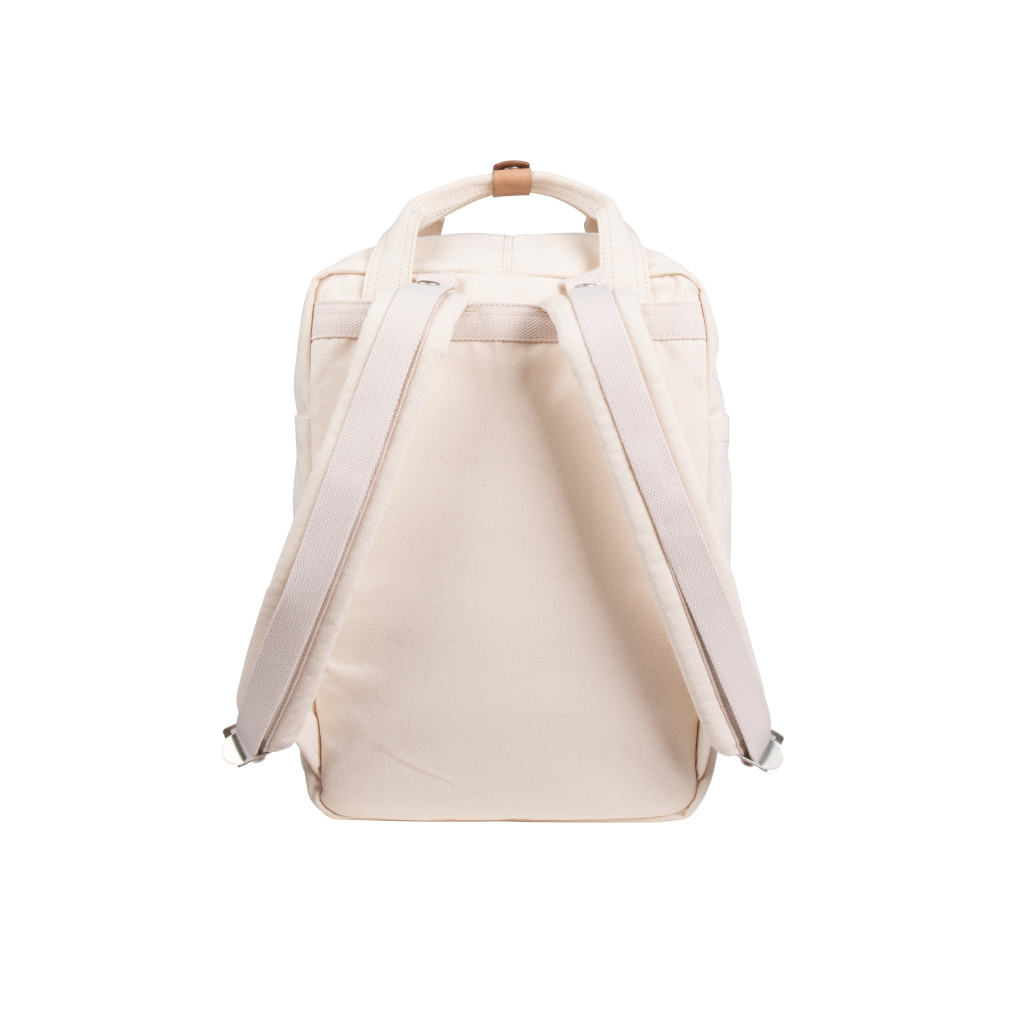 Doughnut Macaroon Organic Cotton Series Rucksack - beige