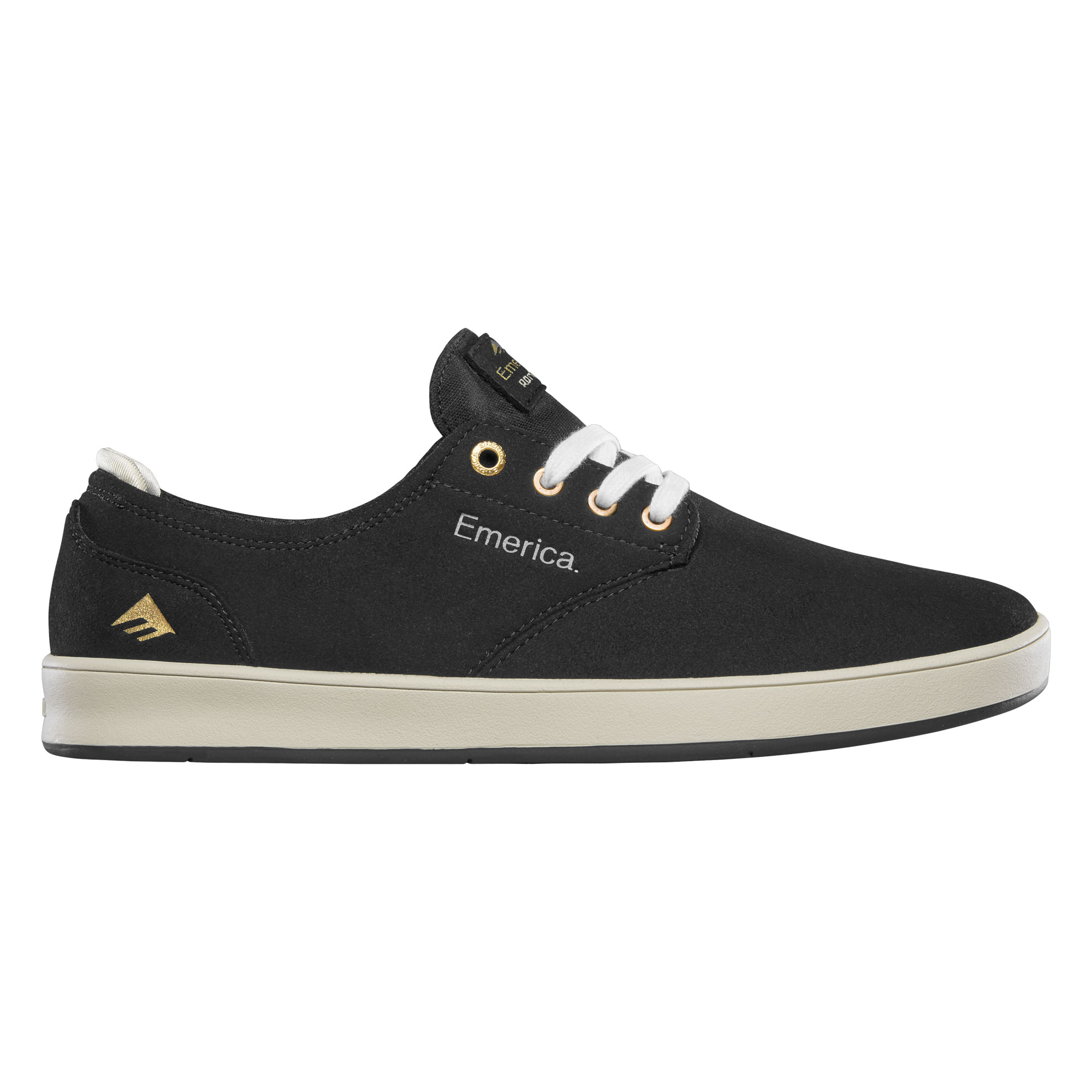 EMERICA Shoe THE ROMERO LACED bla/whi, black/white 10