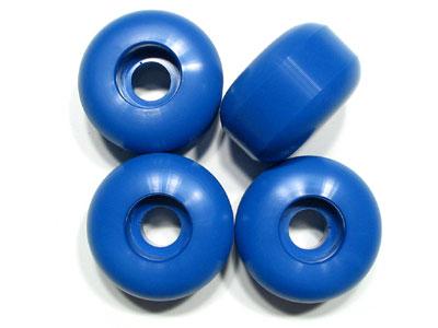 Blank skateboard wheels blue 99A 50mm