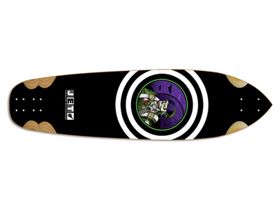 Jet Vulcan Jet Pilot Longboard-Deck 38 x 10