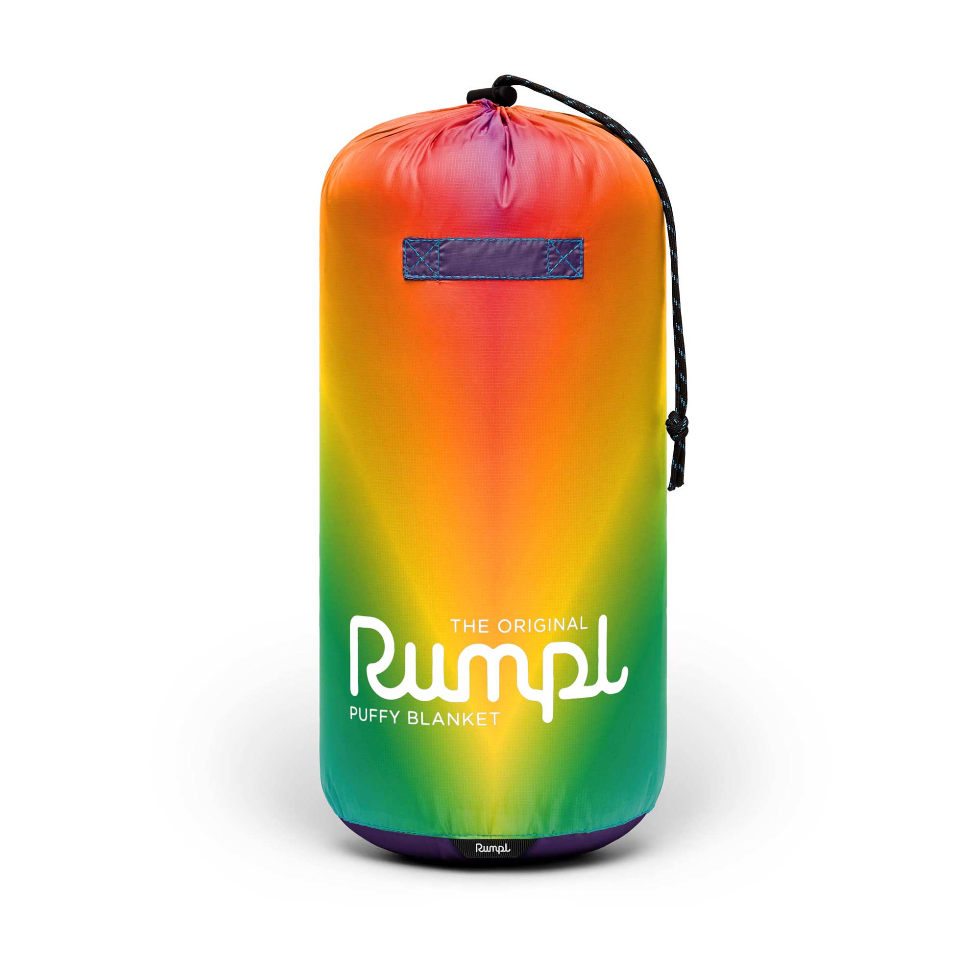 RUMPL Blanket ORIGINAL PUFFY PRINTED / 1 PERS, rainbow prism