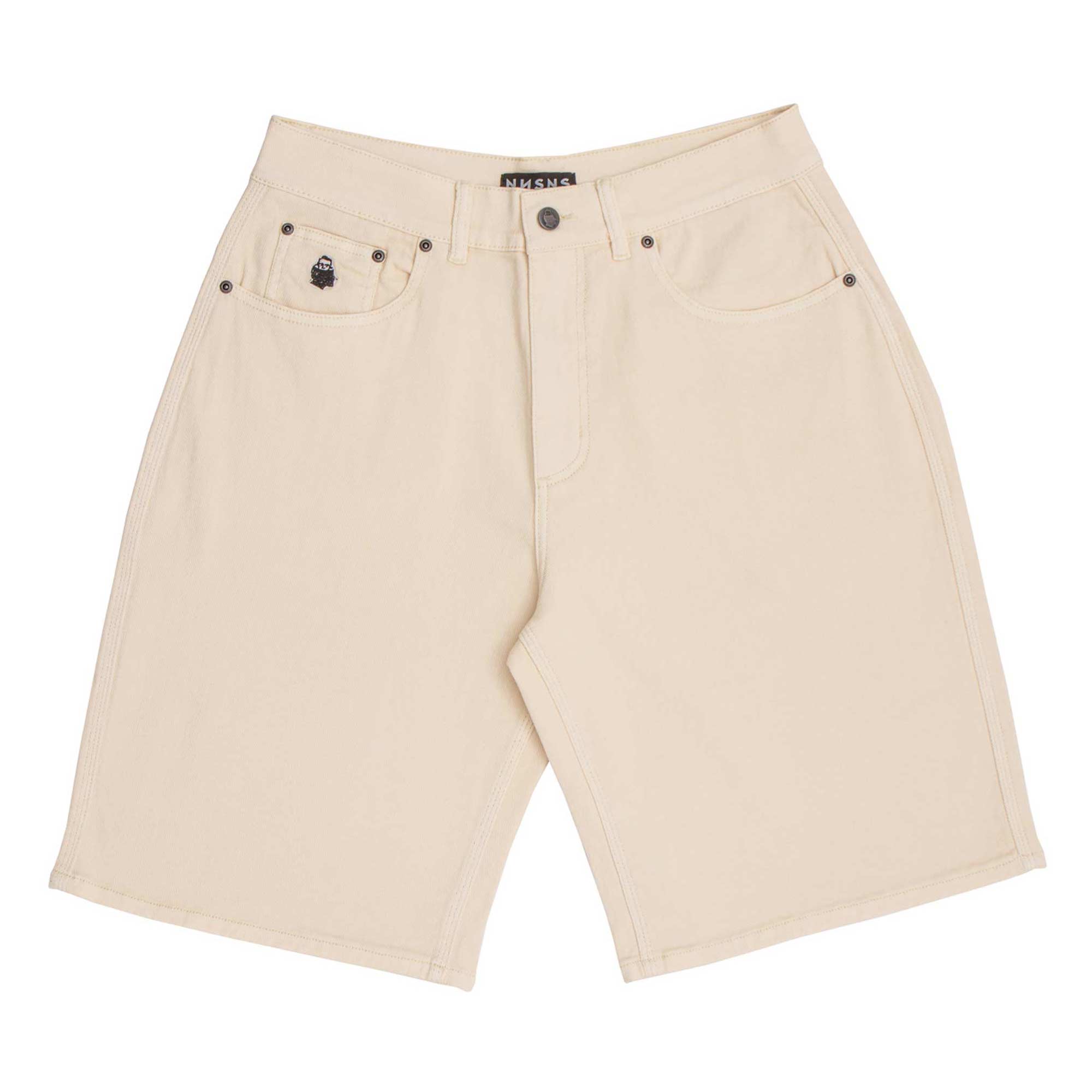 NNSNS Pant BIGFOOT SHORT SUPERSTRETCH CANVAS, natural canvas 24