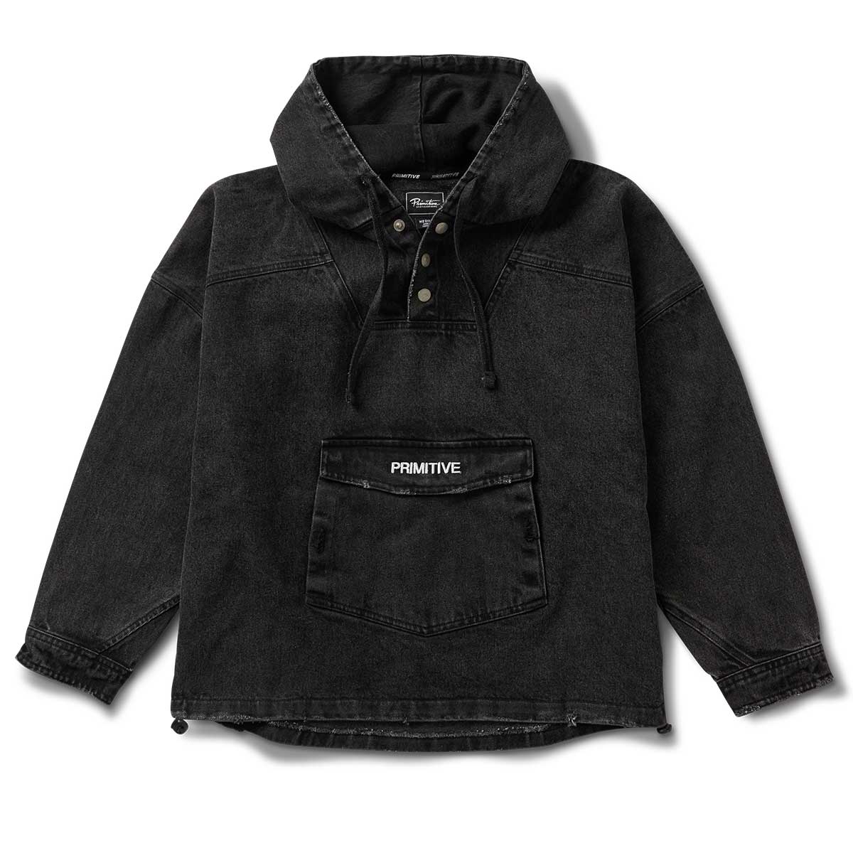 Primitive Emperor Anorak Jacke - black