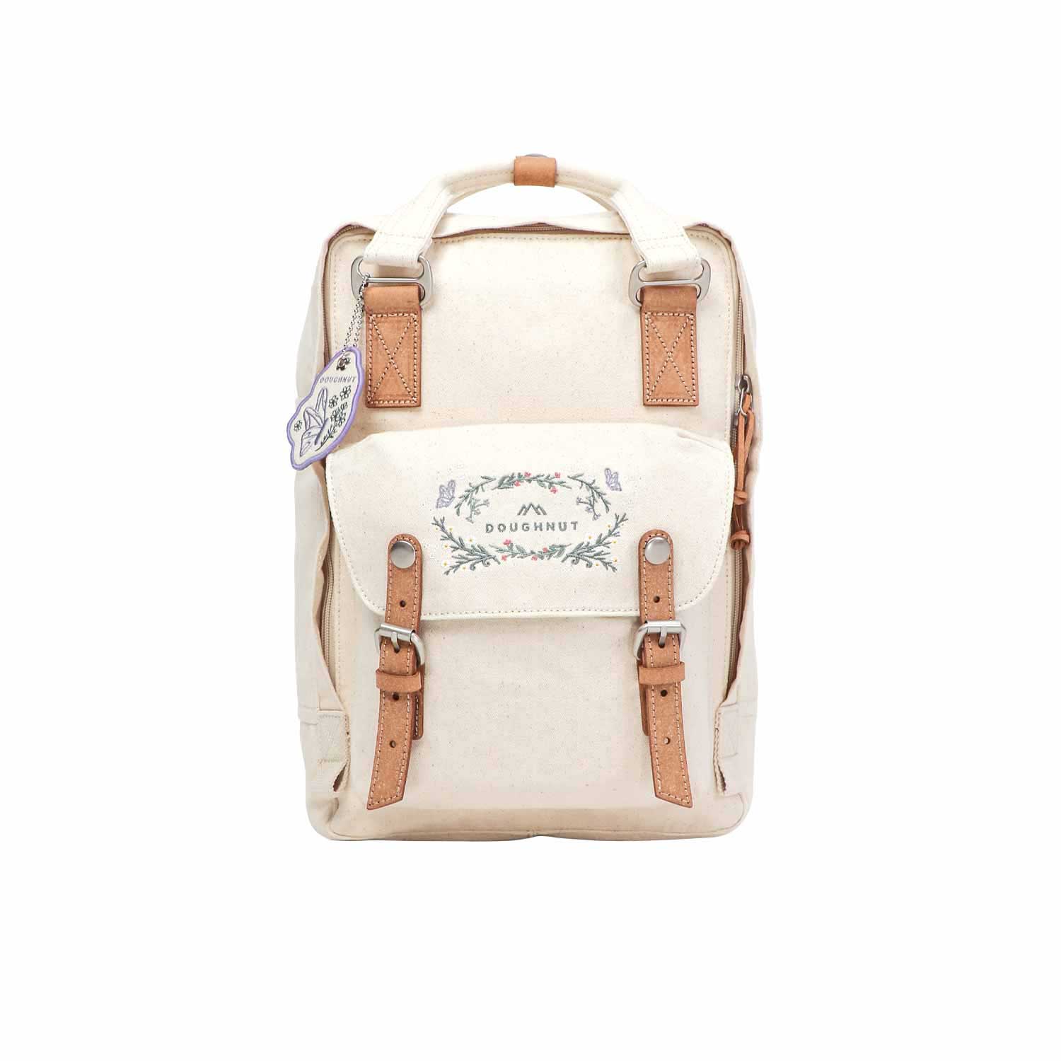 Doughnut Macaroon Sweetened Fantasy Backpack - beige