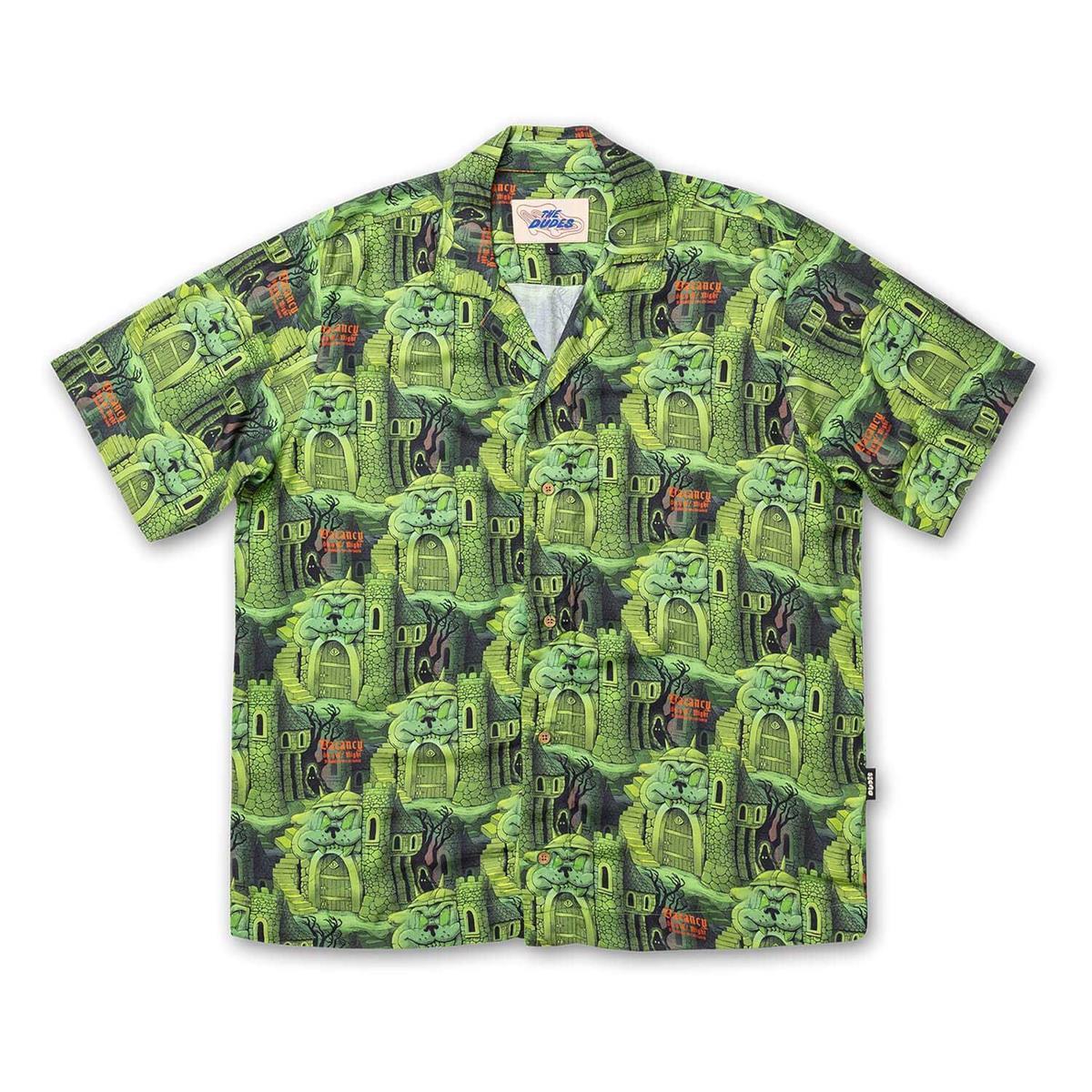 The Dudes Citadelic Green Hawaiian Shirt - Multicolor XXXL