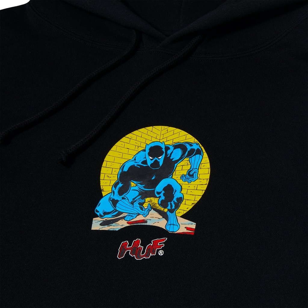 HUF Night Prowling Hoodie - black XXL