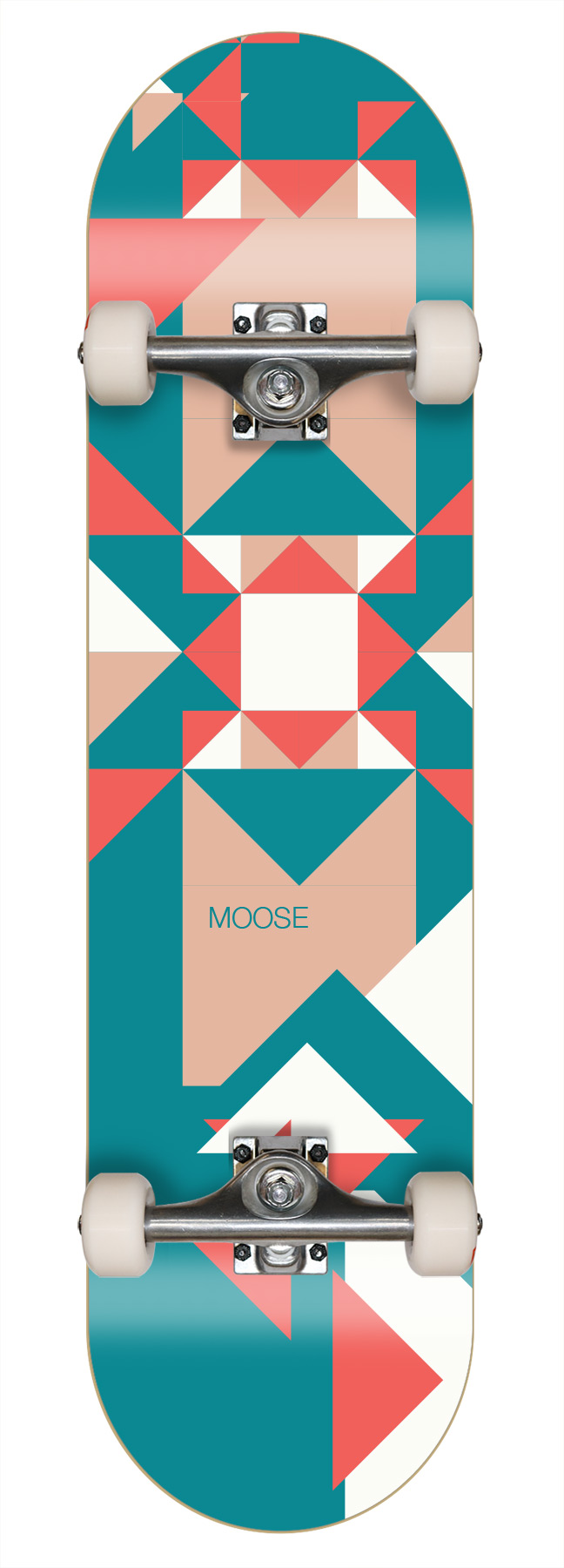 Moose Mosaic children's skateboard 7.3