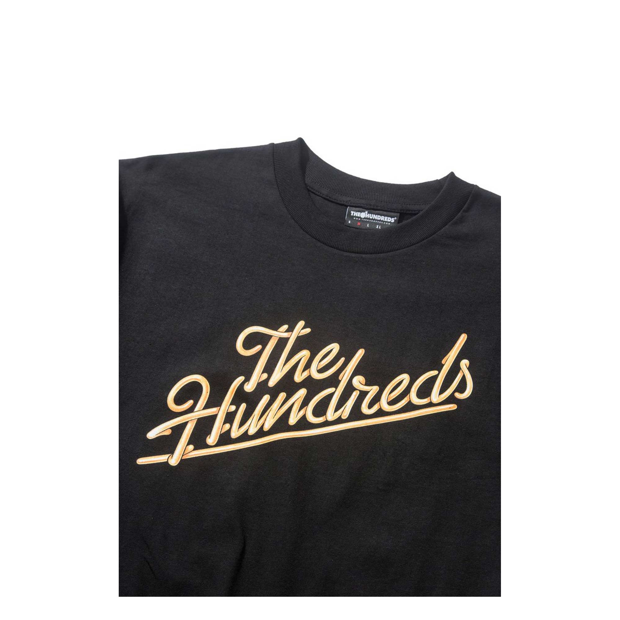 THE HUNDREDS T-Shirt MODESTO SLANT black