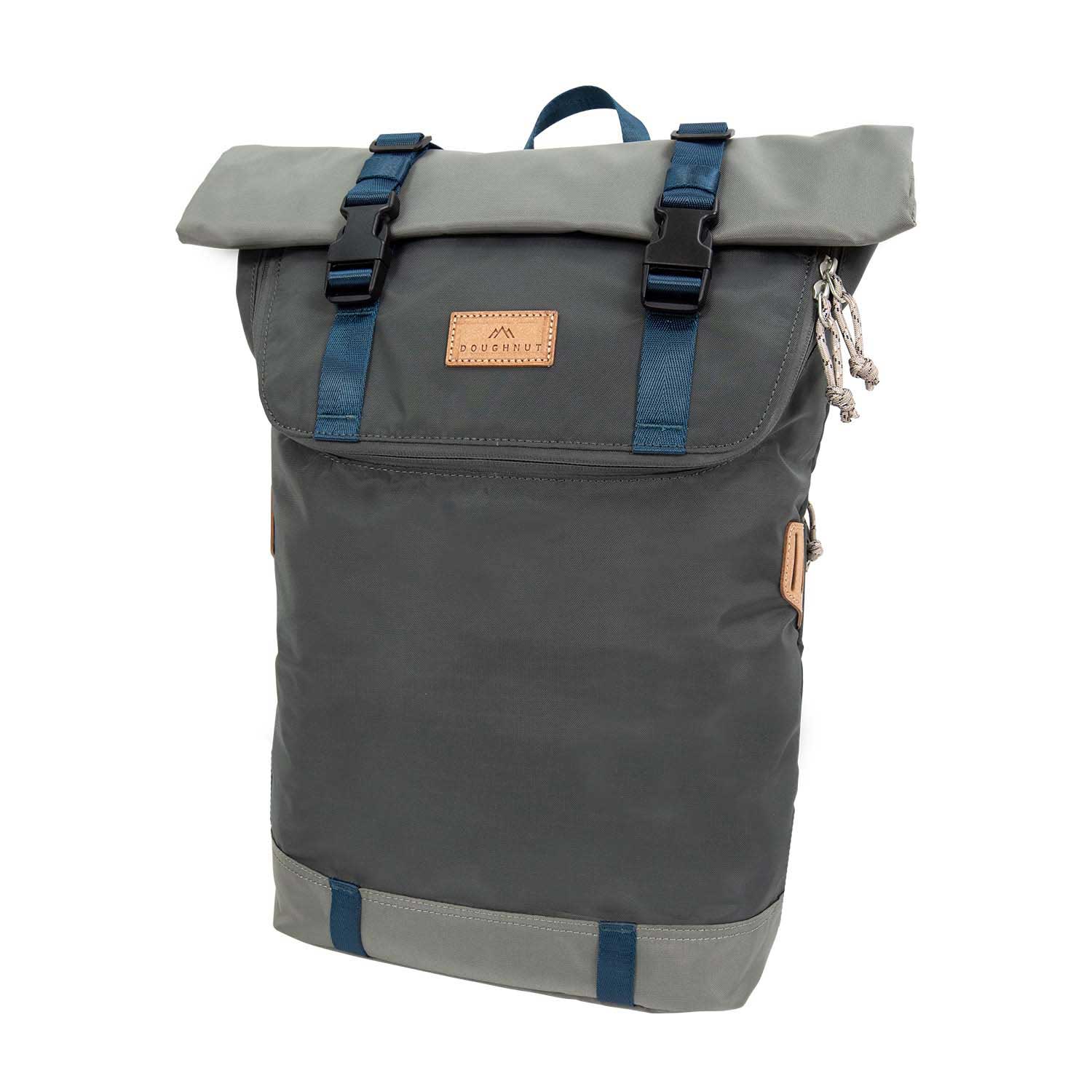 Doughnut Christopher Euro Series Rolltop Rucksack - grey