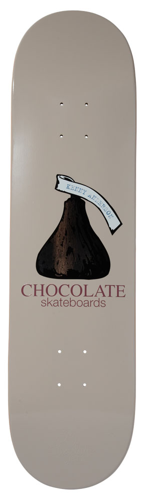 Chocolate Skateboard Deck Anderson Kiss TT 8,25