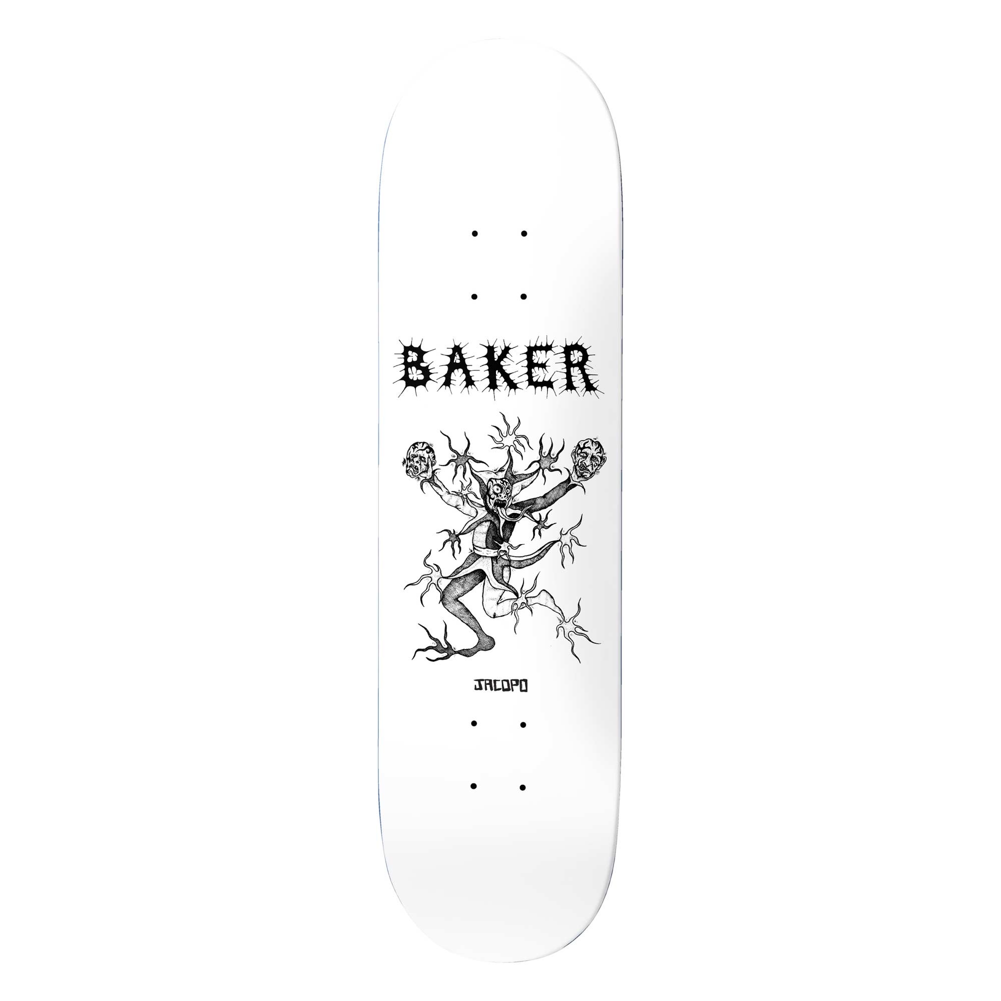 BAKER Deck MISTY FLIP JUDO CHOP JC 8.25, white 8.2