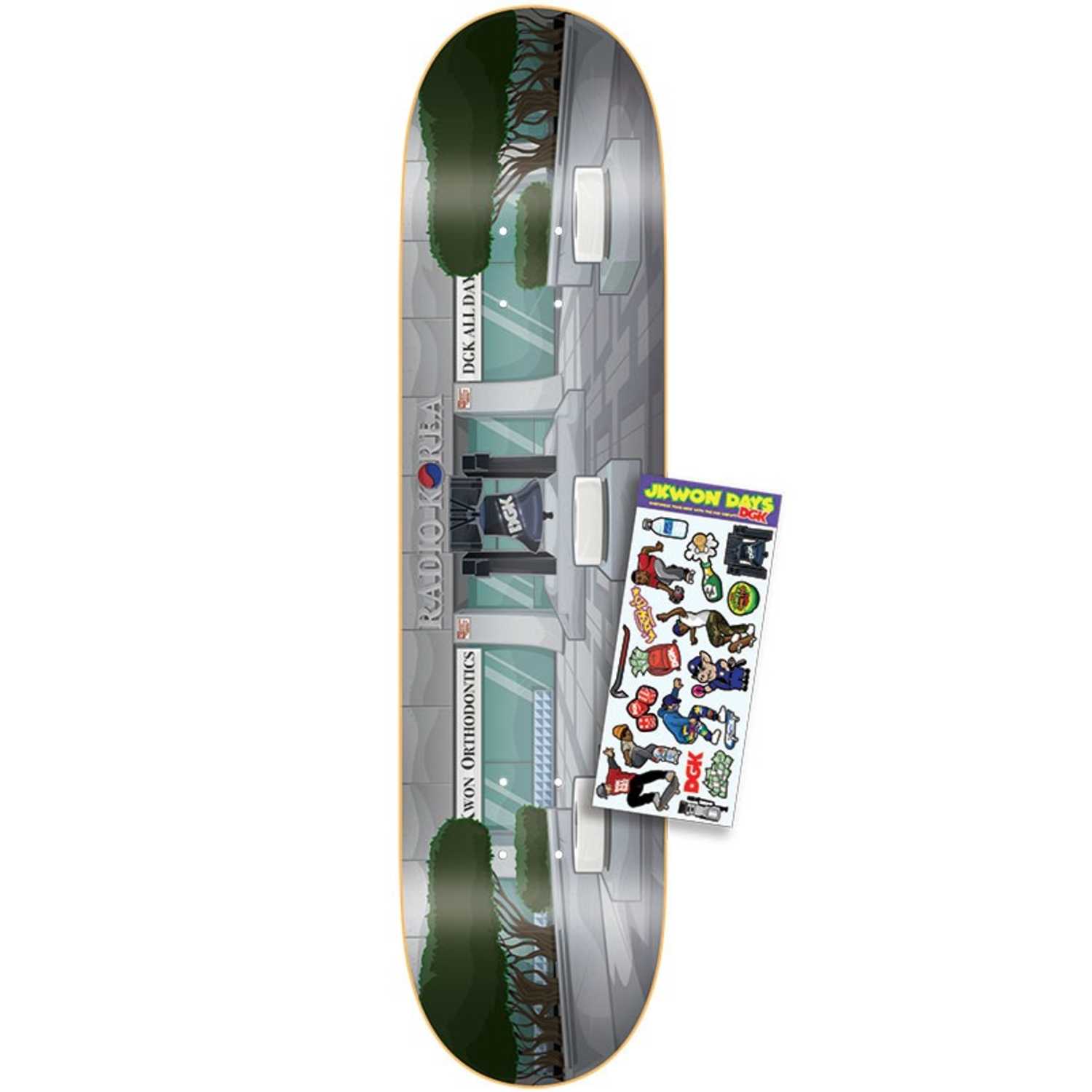 DGK Jkwon Days Deck - 8.25