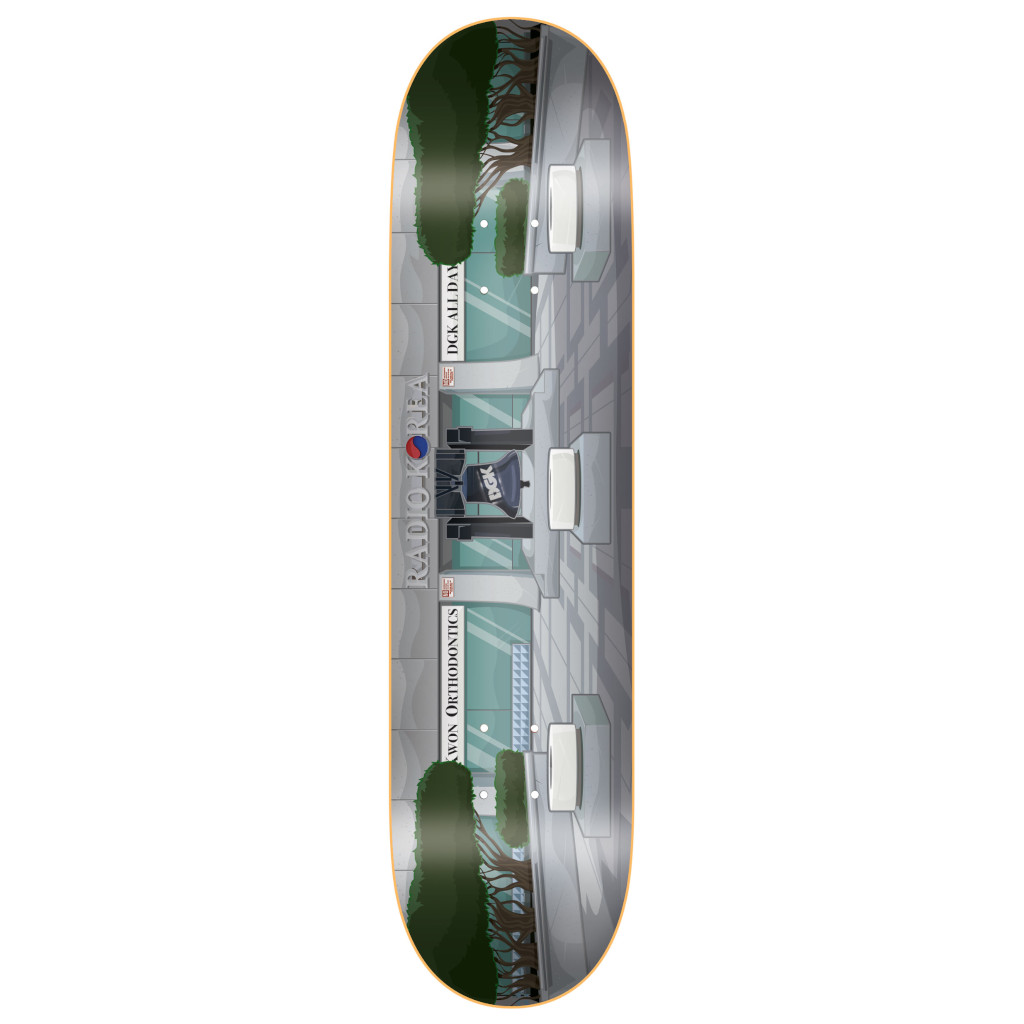 DGK Jkwon Days Deck - 8.25