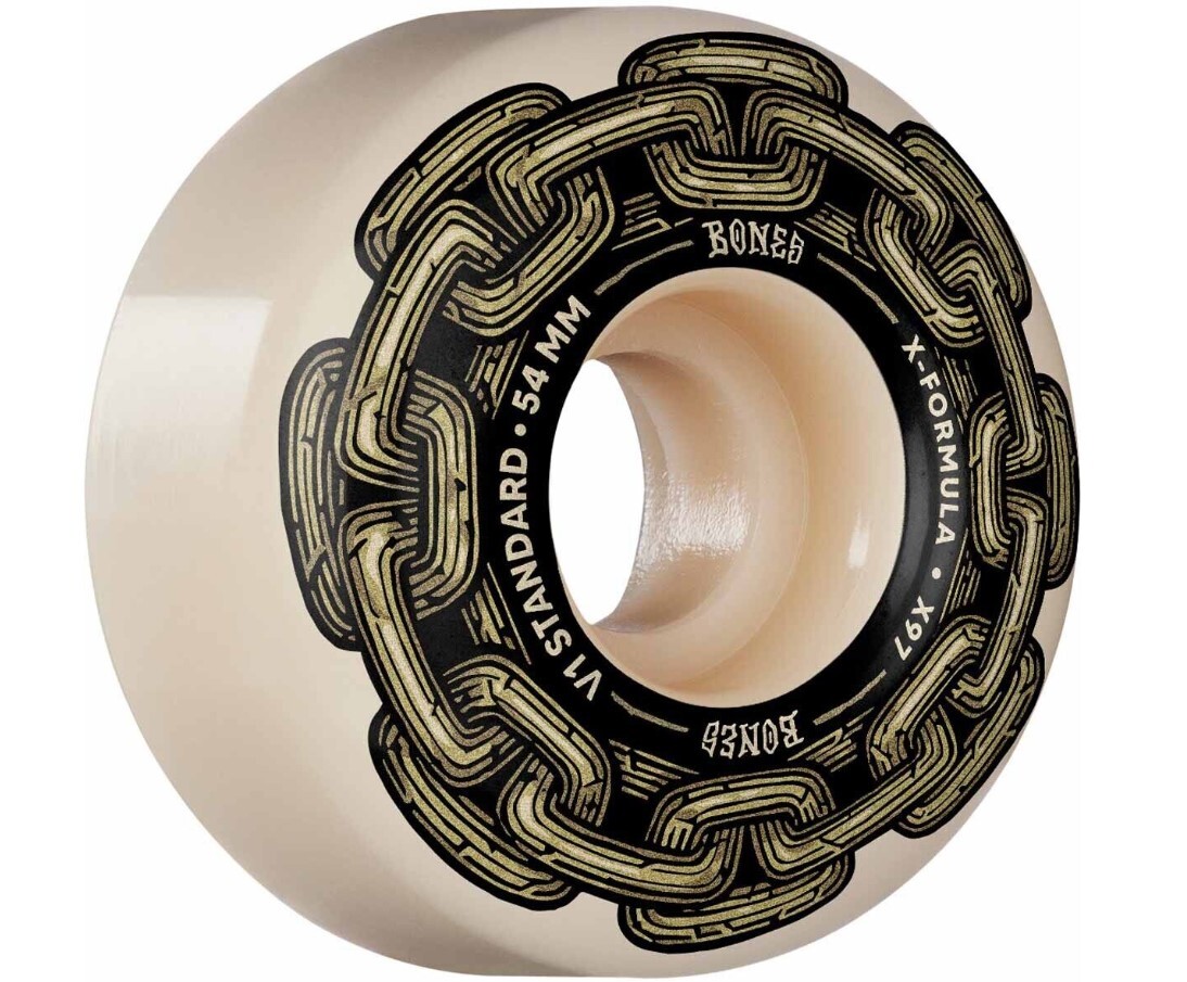 Bones Wheels X-Formula 97A Gold Chain V1 54mm