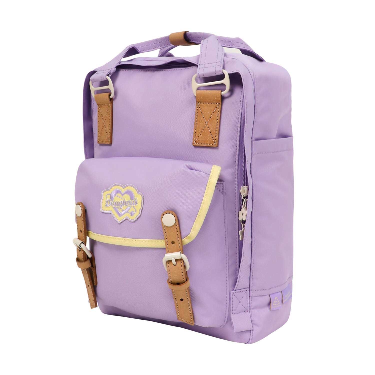 Doughnut Macaroon Kaleido Rucksack - wisteria