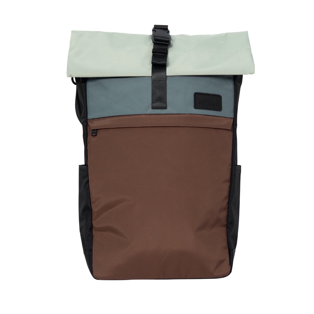 Doughnut Jetpack Go Wild Series Rolltop Rucksack - grey x brown