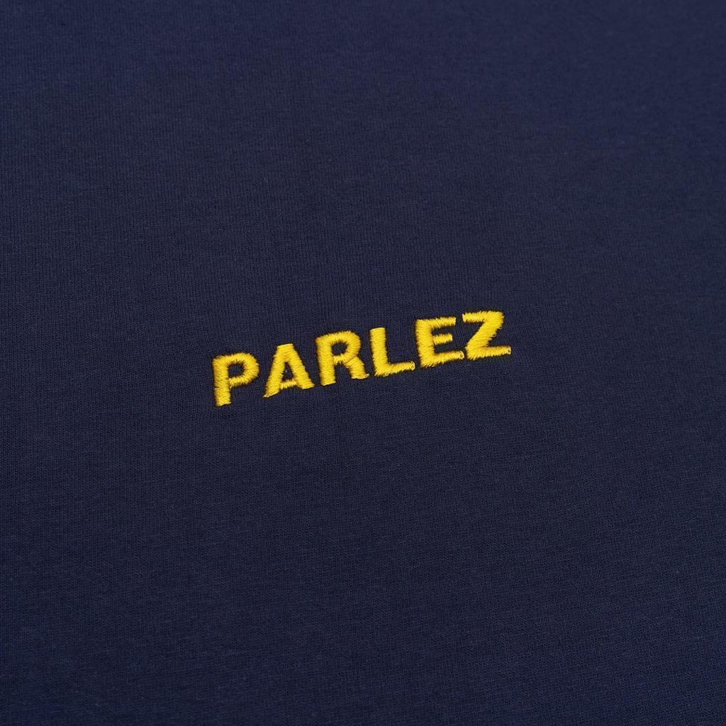 Parlez Ladsun T-Shirt - navy x yellow S