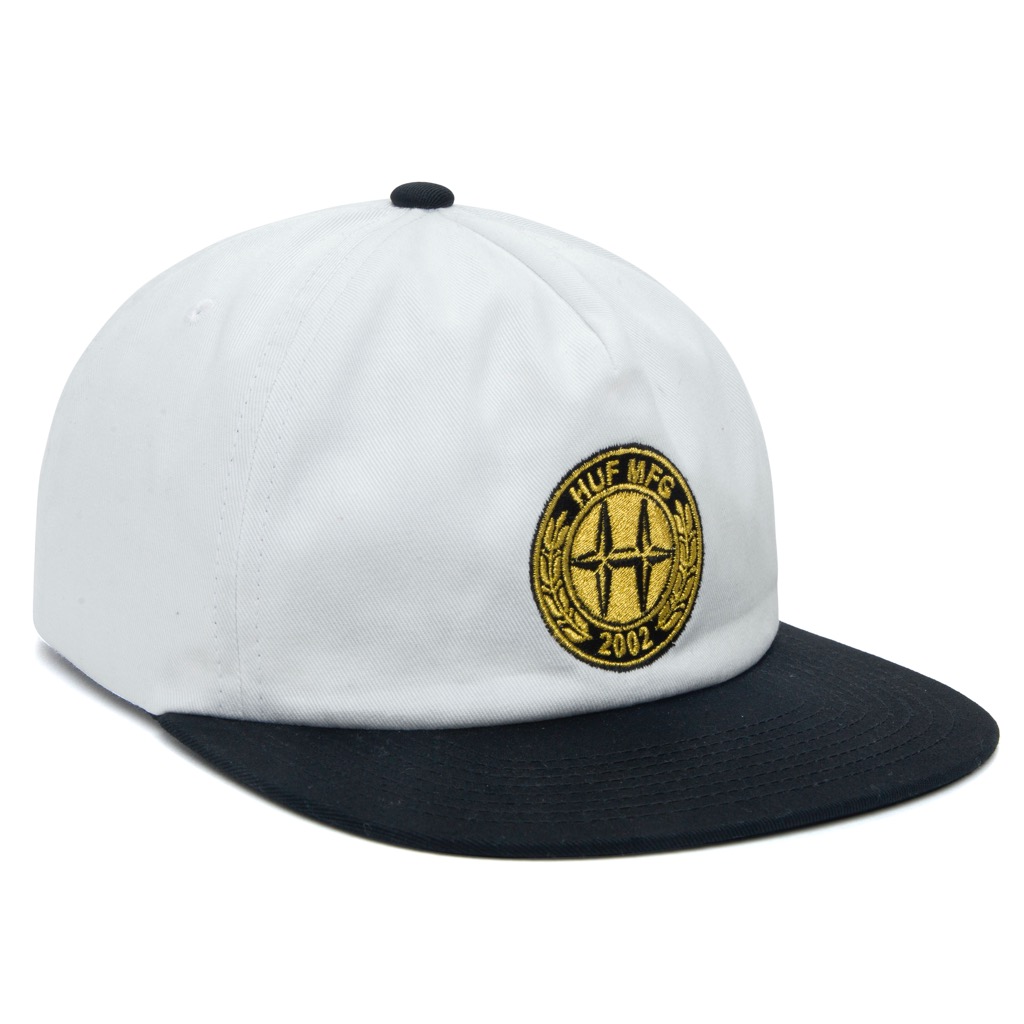 HUF H-Class Snapback - white