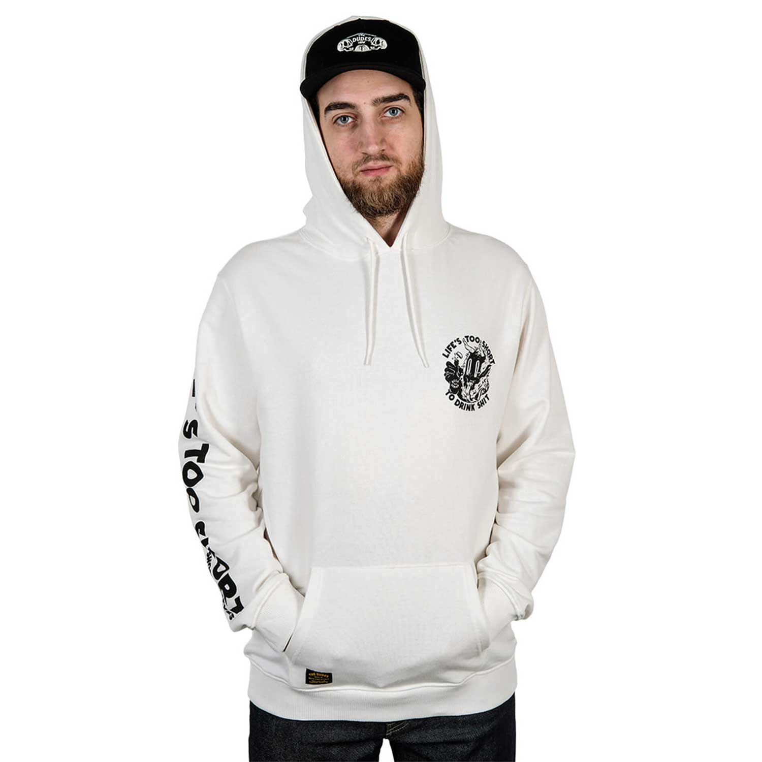 The Dudes Helles In Hell Hoody - off-white XXXL