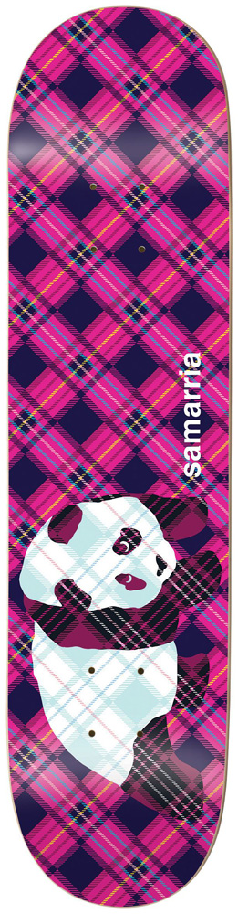 Enjoi Skateboard Deck Samarria Plaid Panda 8,00 R7 SAP