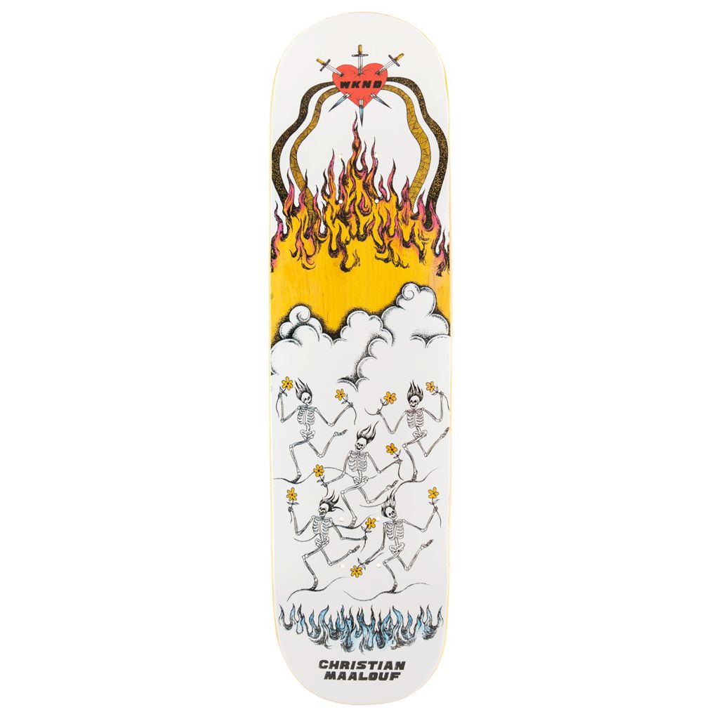 WKND Running With Daisies Christian Maalouf Deck - 8.0