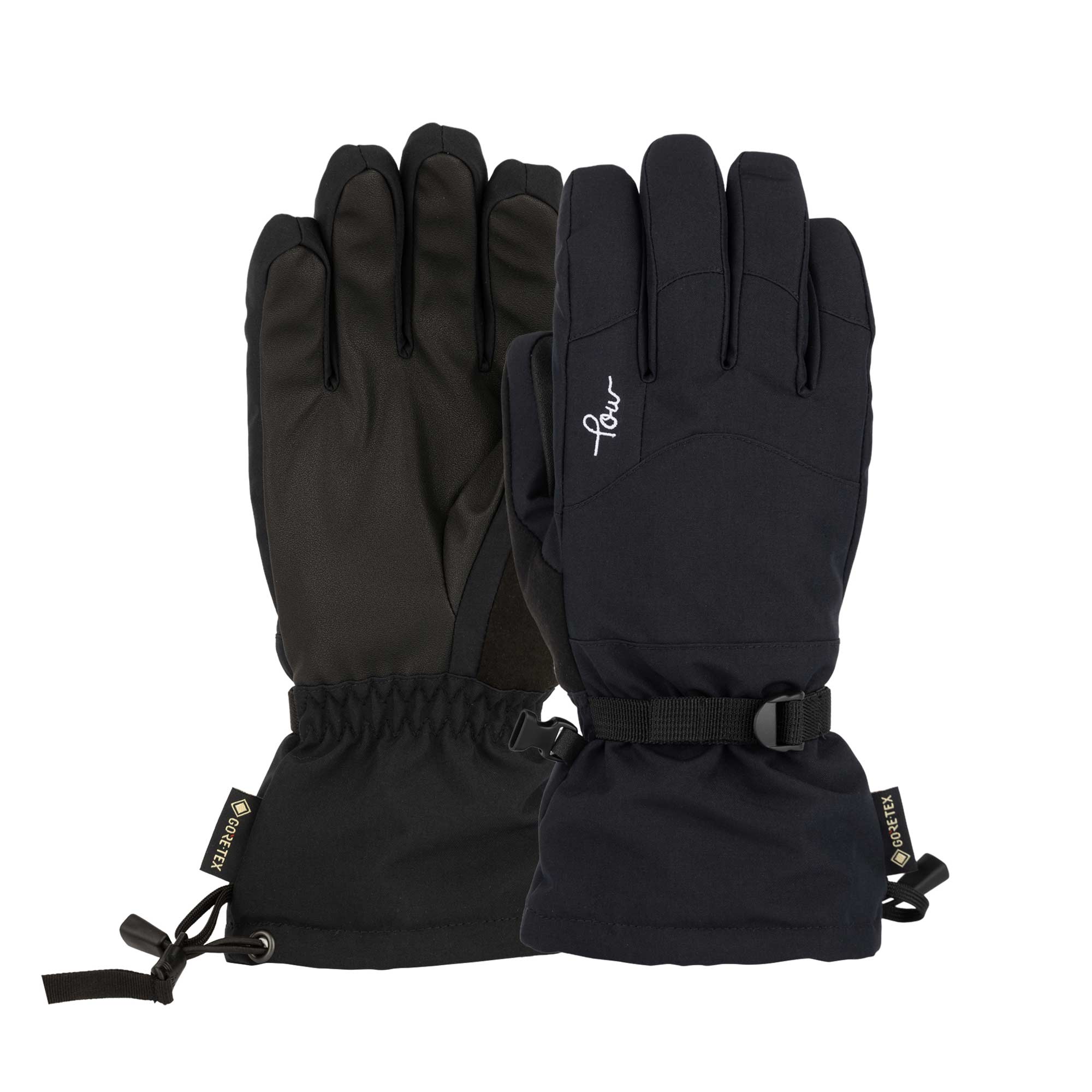 POW Glove WOMEN TWISP GTX GLOVE LOFTED FIT black