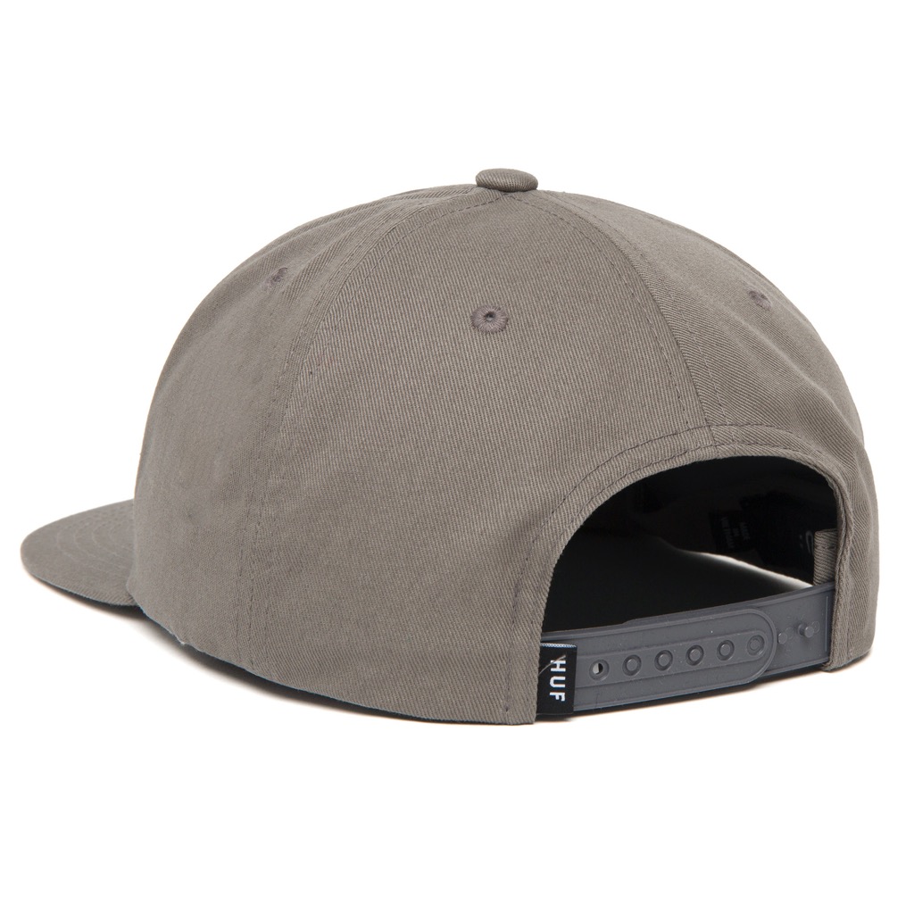 HUF Ess Unstructured Triple Triangle Snapback - grey