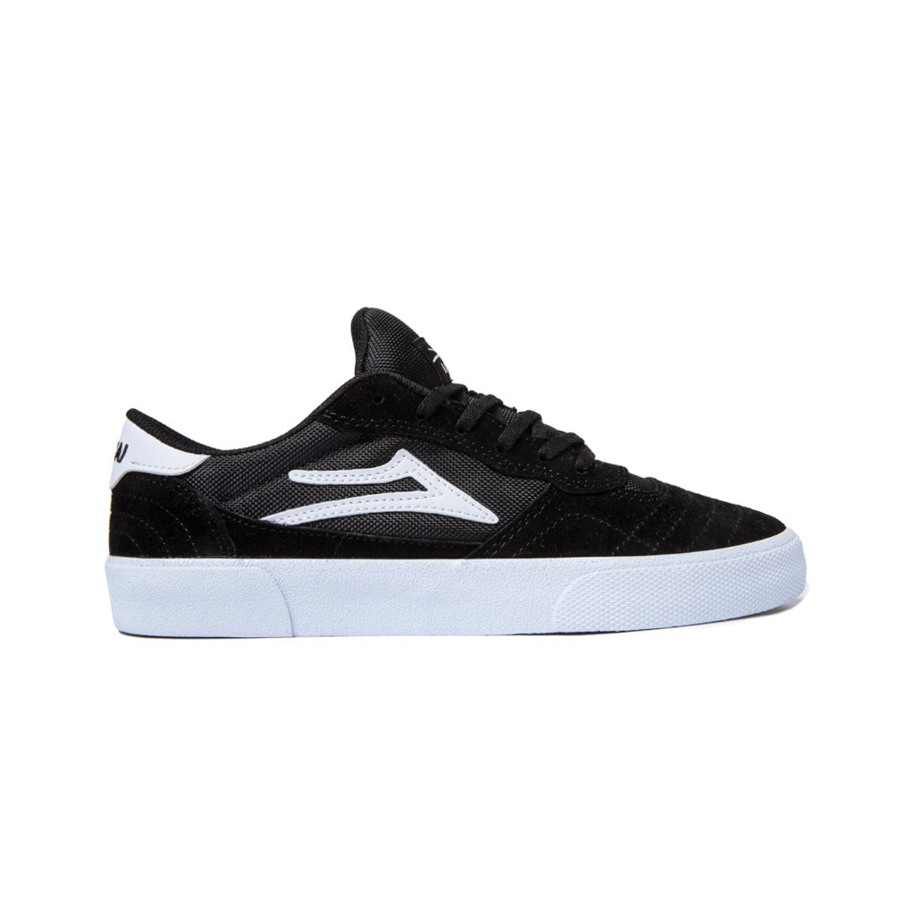 Lakai Cambridge suede Schuhe - black white US 14