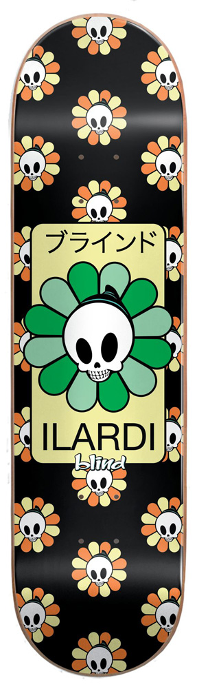 Blind Skateboard Deck Ilardi Reaper Bloom R7 8,25