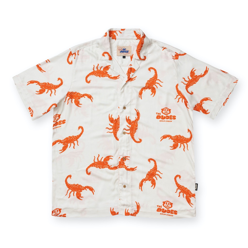 The Dudes - Chemise hawaïenne Scorpions - multicolore